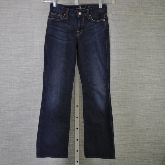 7 For All Mankind Denim - 7 For All Mankind Karah Bootcut Short Inseam - 25